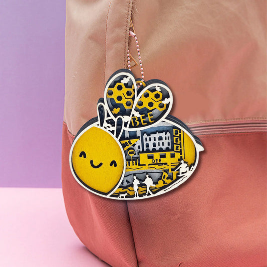 FNYDOX Bee Magnet Gift for SCAD (Savannah College of Art and Design)