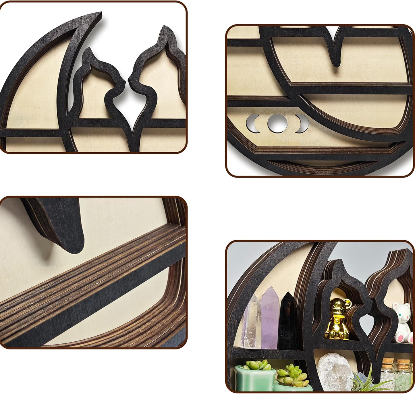 FNYDOX Cats on The Moon Shelf