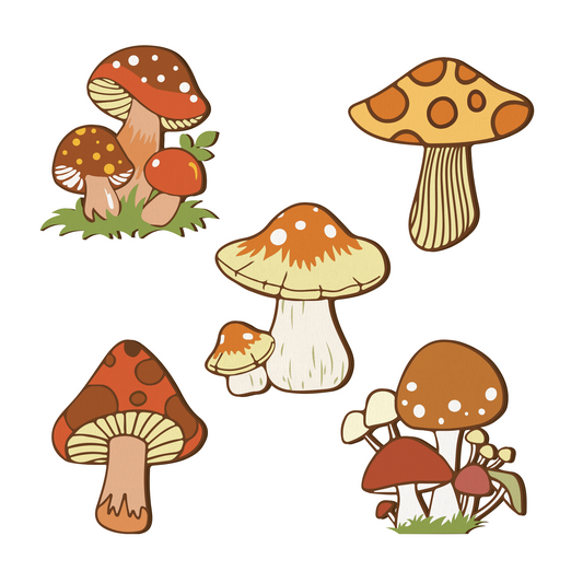 FNYDOX Mushroom Wall Decor