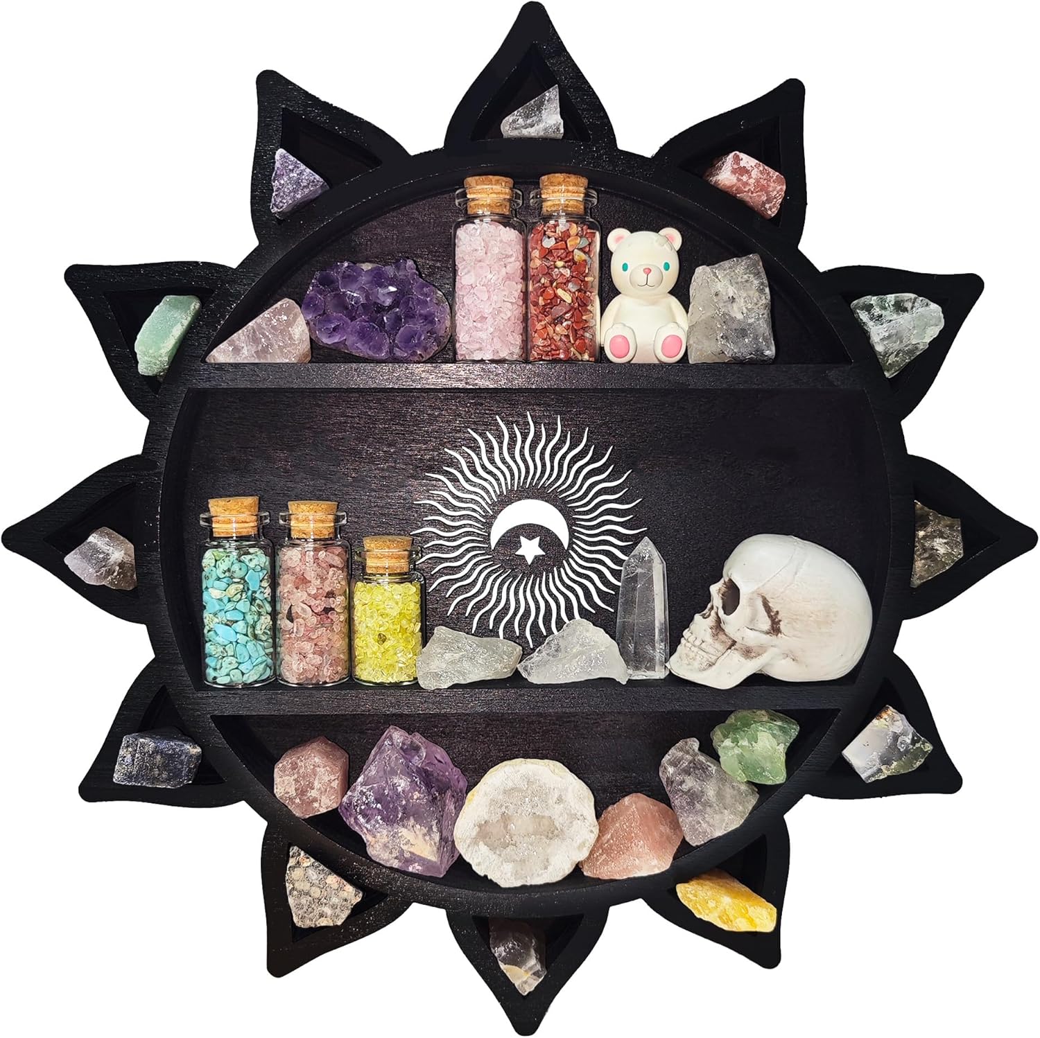 FNYDOX Crystal Display Shelf (Chakra)