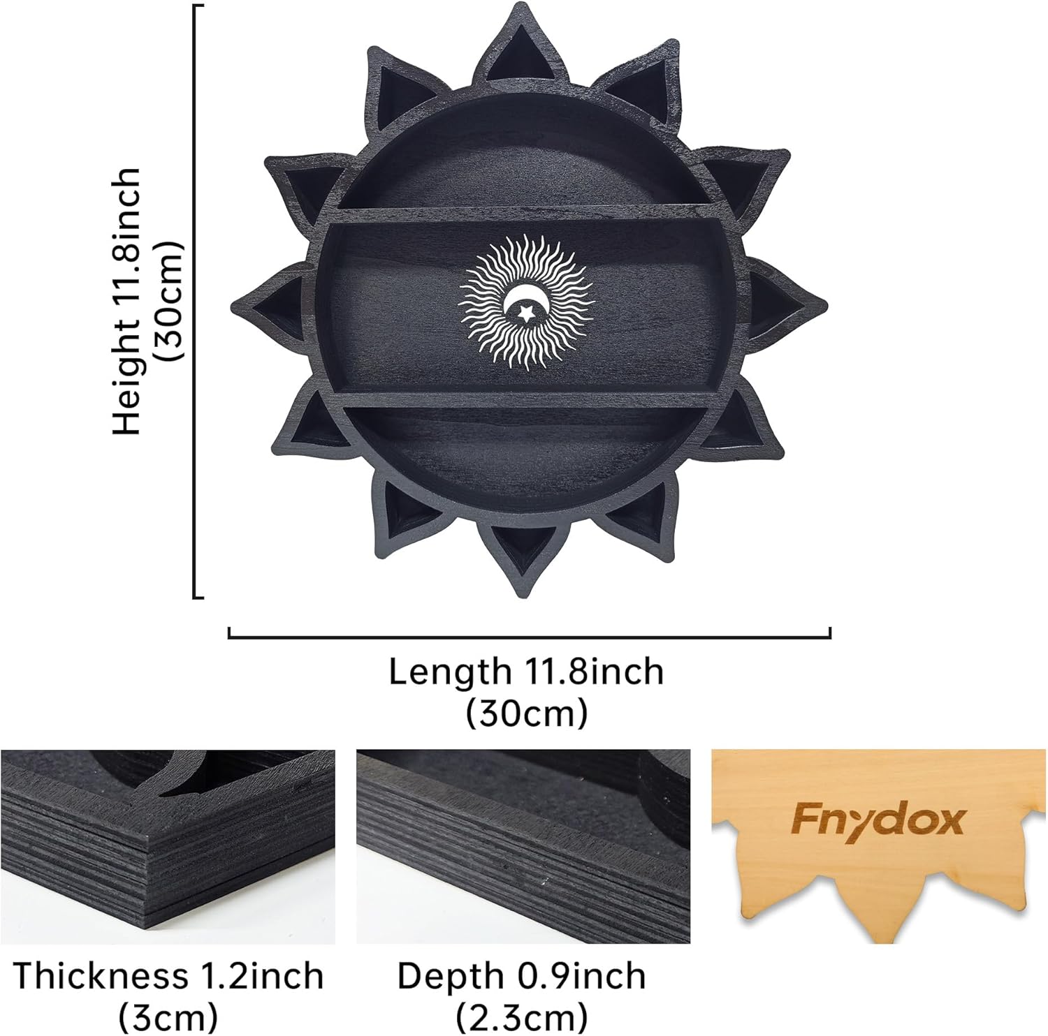 FNYDOX Crystal Display Shelf (Chakra)