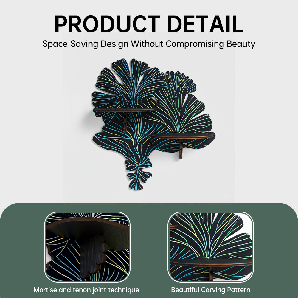 Magic Vine Crystal Display Shelf, Rock Gem Stone Holder, Essential Oils Nail Polish Organizer, Trinket Knick Knack Shelf Wall Mounted, Witch Witchy Wiccan Home Decor