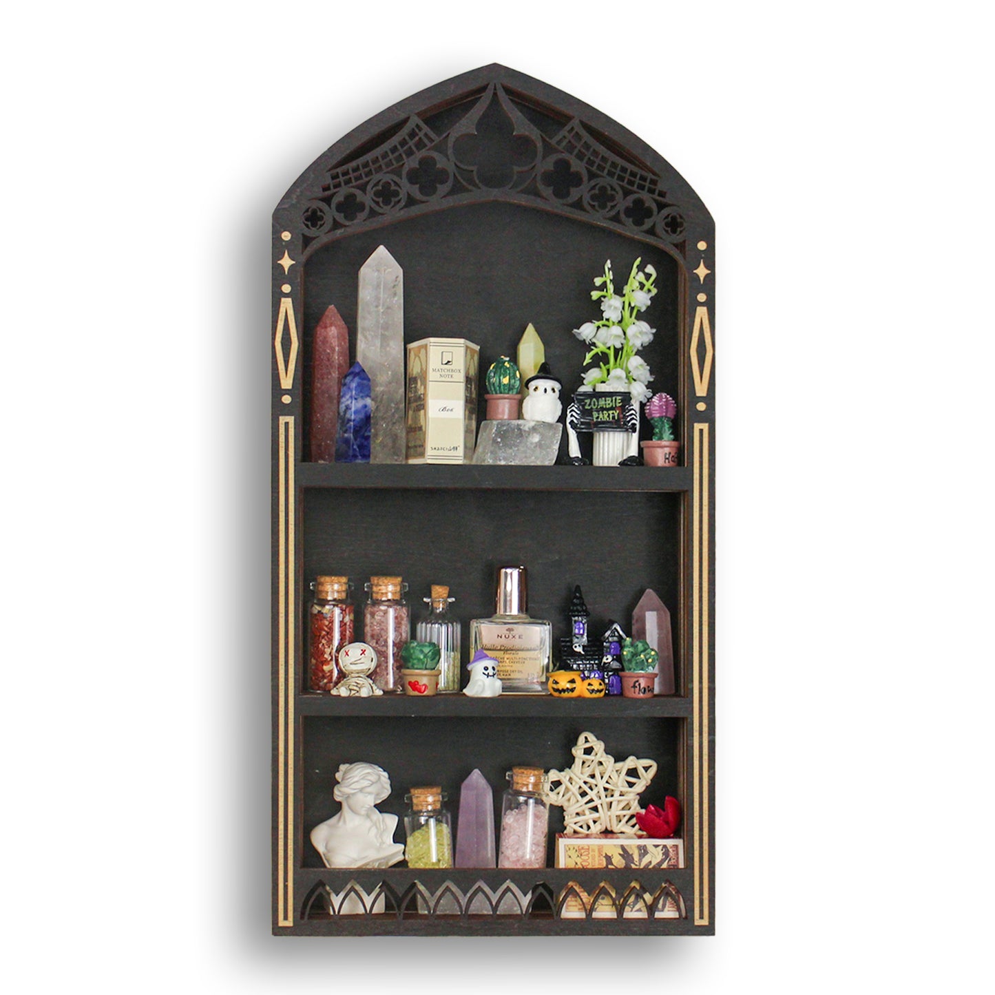 FNYDOX Trinket Shelf (Gothic) - 15.4"×7.7"