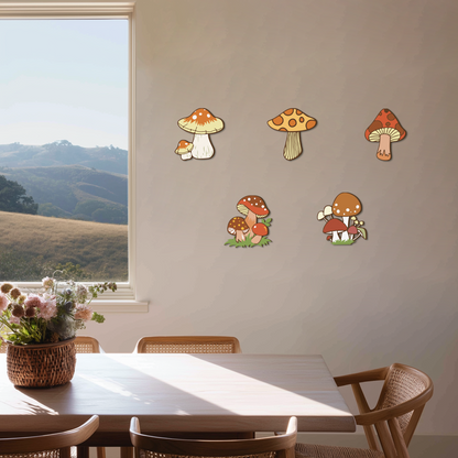 FNYDOX Mushroom Wall Decor