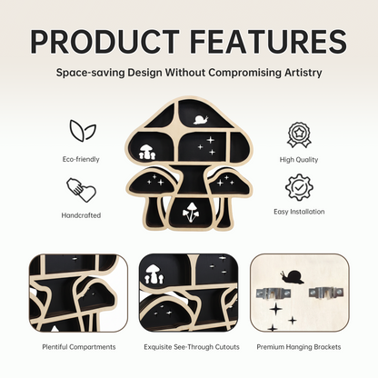 FNYDOX Mushroom Shelf with LED