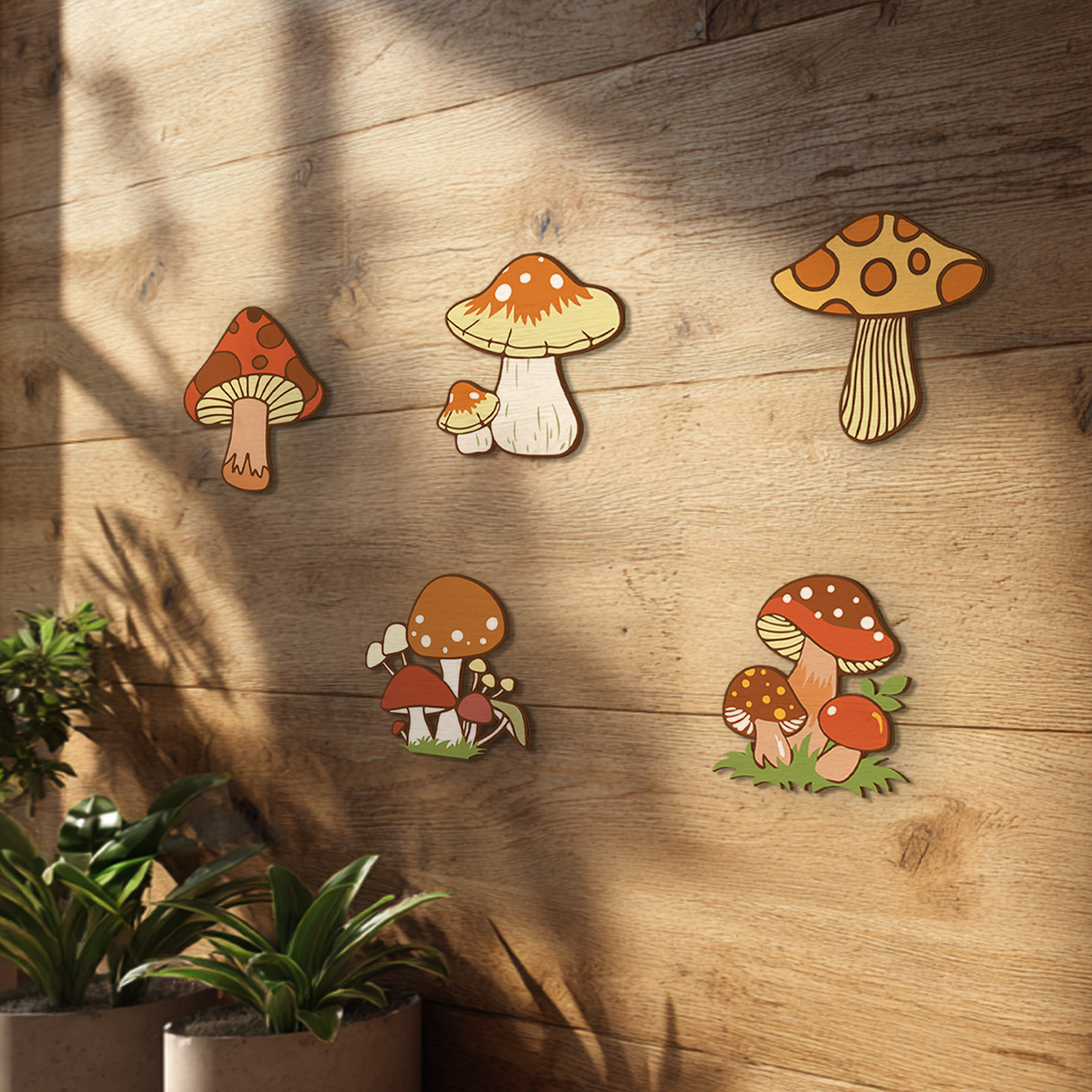 FNYDOX Mushroom Wall Decor