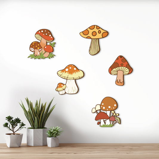 FNYDOX Mushroom Wall Decor