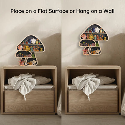FNYDOX Mushroom Shelf (2 Mushrooms)