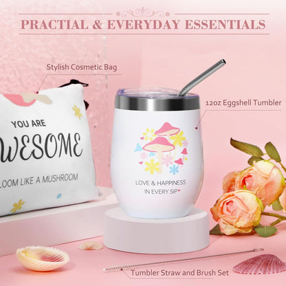 Get Well Soon Gifts for Women, Pink Self Care Package Feel Better Basket, After Surgery Sympathy Gifts Sick Care Package, Inspirational Sending Hugs Basket Thinking of You Gift Encouragement Gifts