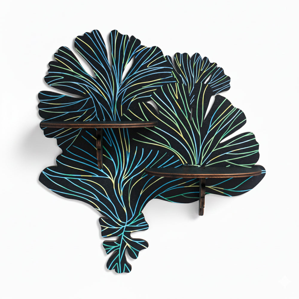 Magic Vine Crystal Display Shelf, Rock Gem Stone Holder, Essential Oils Nail Polish Organizer, Trinket Knick Knack Shelf Wall Mounted, Witch Witchy Wiccan Home Decor