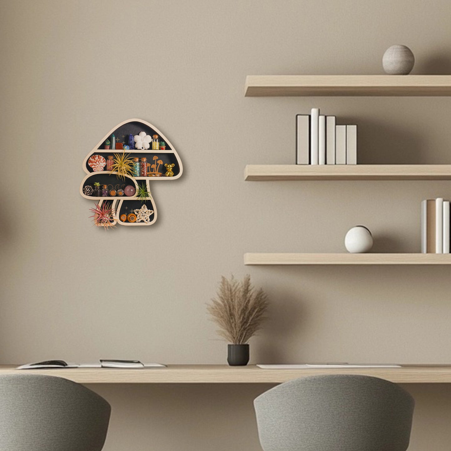 FNYDOX Mushroom Shelf (2 Mushrooms)