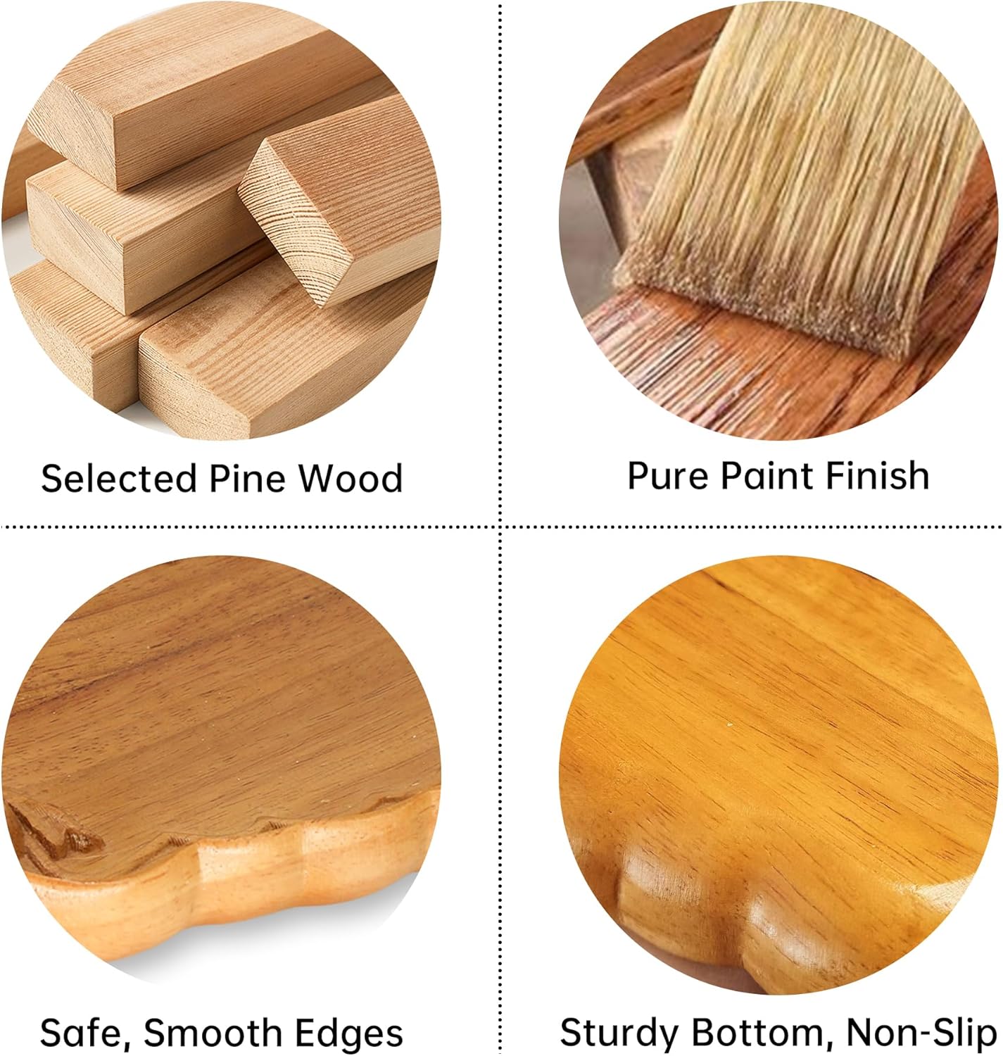 Bow Tie Crystal Storage Tray, Crystal Holder Organizer for Rocks, Gems, and Stones; Wooden Offering Bowl for Crystals Display, Decorative Bowl for Jewelry, Essential Oil and Nail Polish