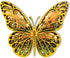 LED Night Light Wooden Butterfly Wall Decor, 3D Wood Butterflies Sculpture, Butterfly Statue for Indoor Bedroom Living Room, Butterfly Centerpieces for Tables, Modern Art Handmade Butterfly Crafts