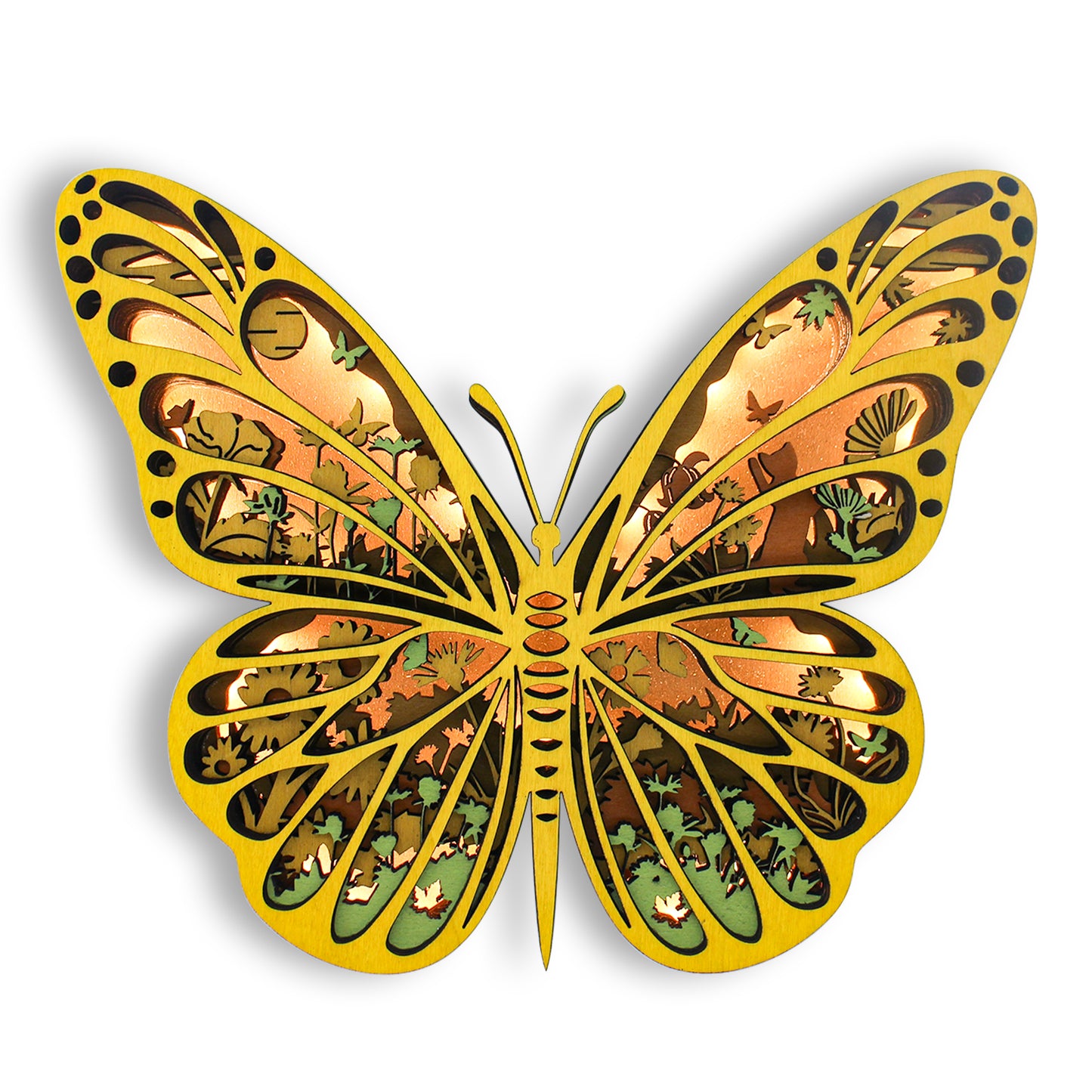 FNYDOX Butterfly Decoration with LED Light