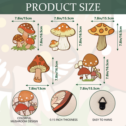 FNYDOX Mushroom Wall Decor