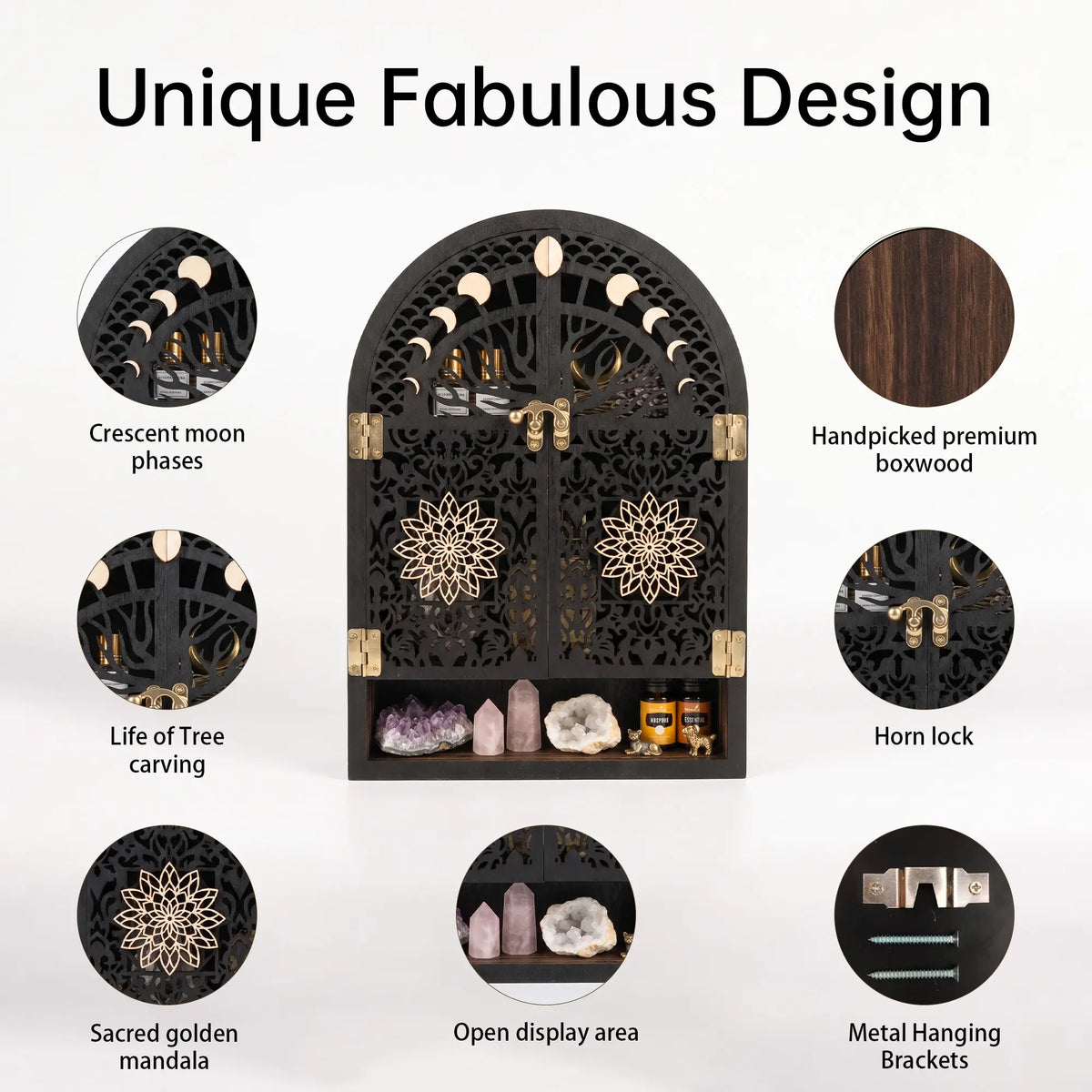 FNYDOX Arched Wall Cabinet