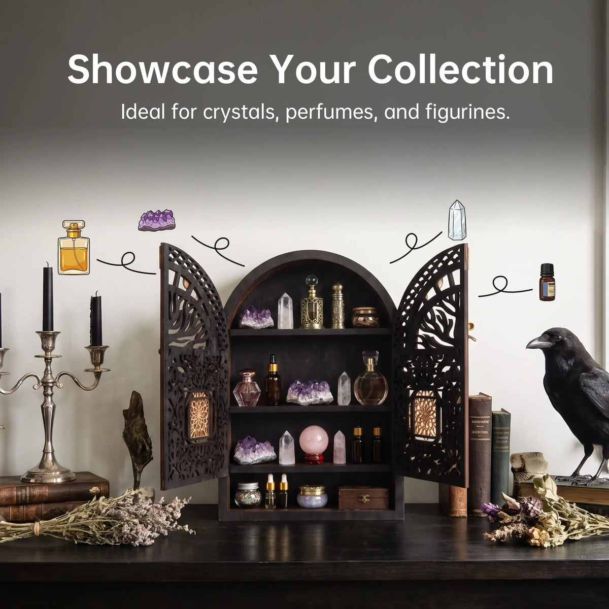 FNYDOX Arched Wall Cabinet
