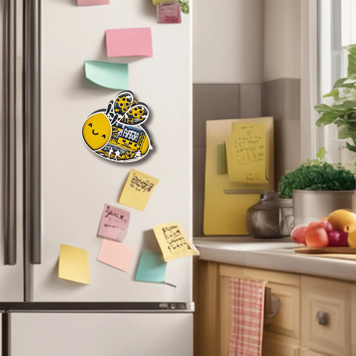 FNYDOX Bee Magnet Gift for SCAD (Savannah College of Art and Design)