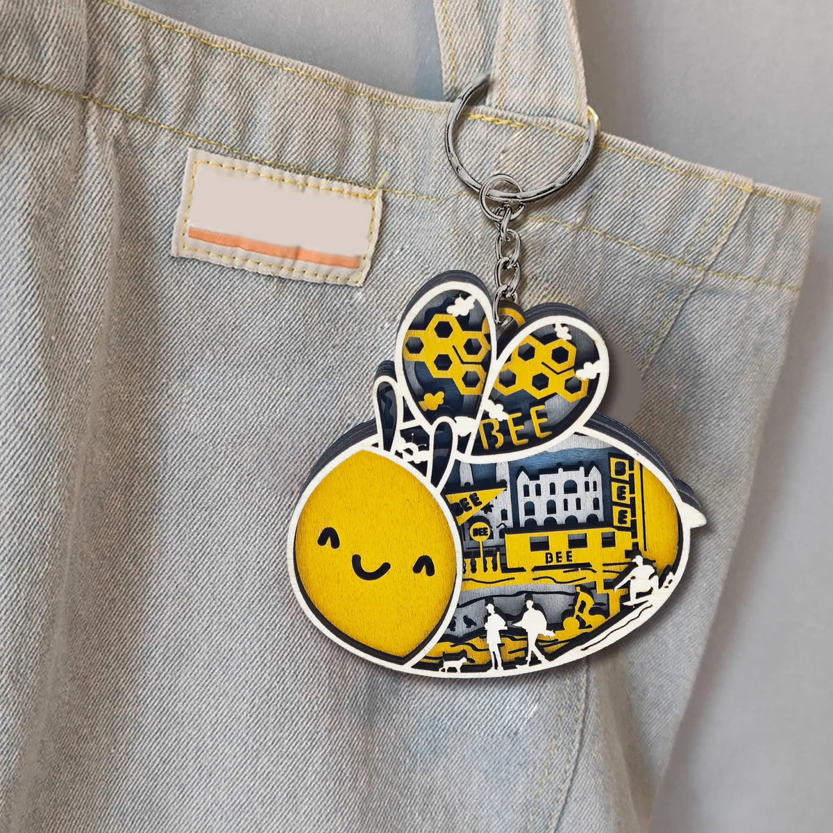 FNYDOX Bee Magnet Gift for SCAD (Savannah College of Art and Design)