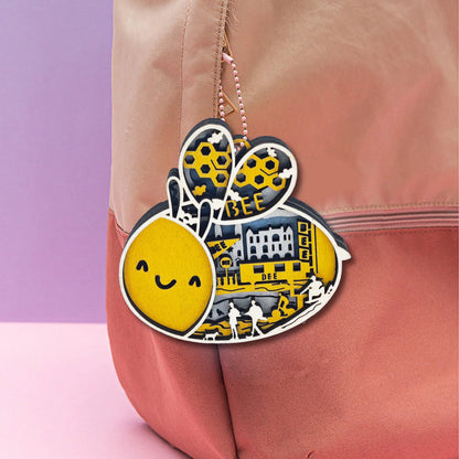 FNYDOX Bee Magnet Gift for SCAD (Savannah College of Art and Design)
