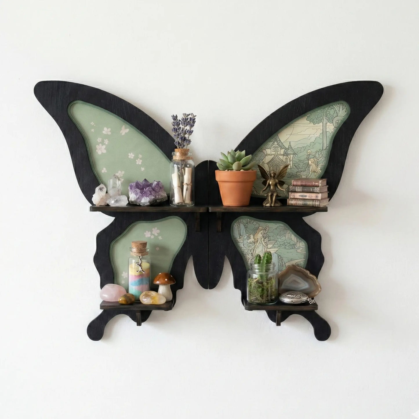FNYDOX Whimsigoth Butterfly Shelf