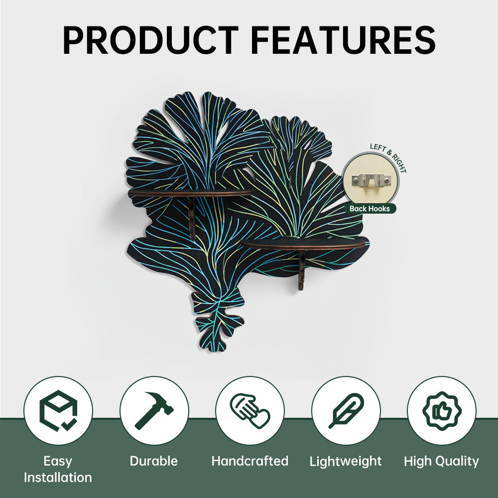 Magic Vine Crystal Display Shelf, Rock Gem Stone Holder, Essential Oils Nail Polish Organizer, Trinket Knick Knack Shelf Wall Mounted, Witch Witchy Wiccan Home Decor