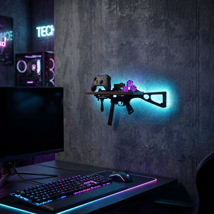 FNYDOX Cool Room Decor - UMP Gun Shelf