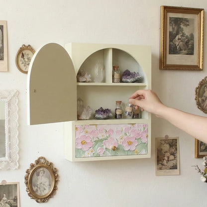 FNYDOX Storage Cabinet Boho Wall Decor