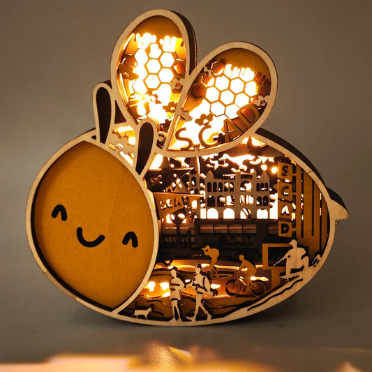 FNYDOX SCAD Souvenir Cute Bee Decor Gift for Students &amp; Alumni