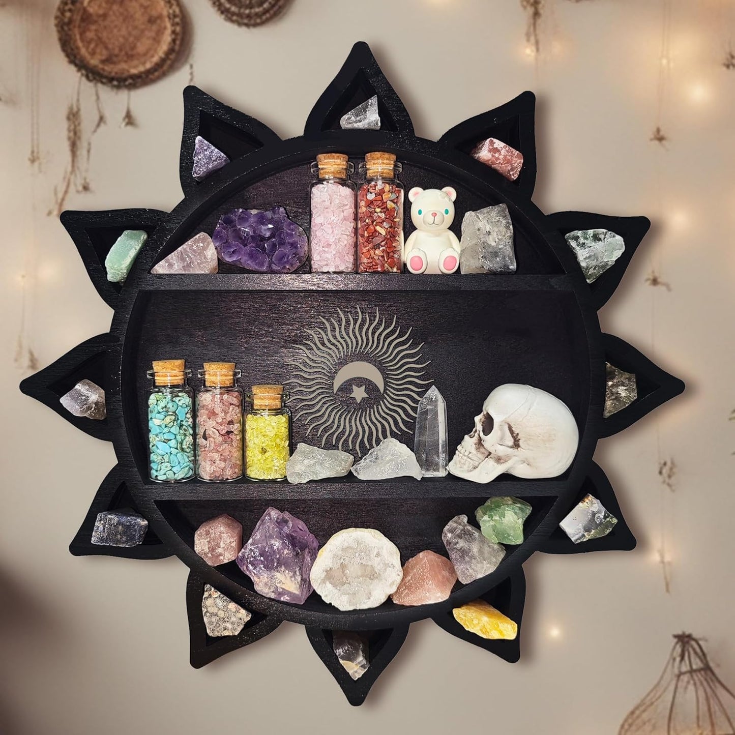 FNYDOX Crystal Display Shelf (Chakra)