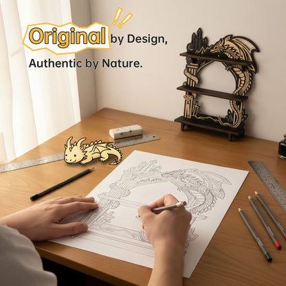 FNYDOX Trinket Shelf with Light (Dragon)