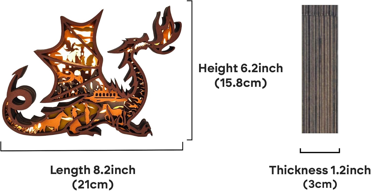 FNYDOX Dragon Decor