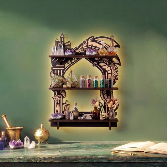 FNYDOX Trinket Shelf with Light (Dragon)