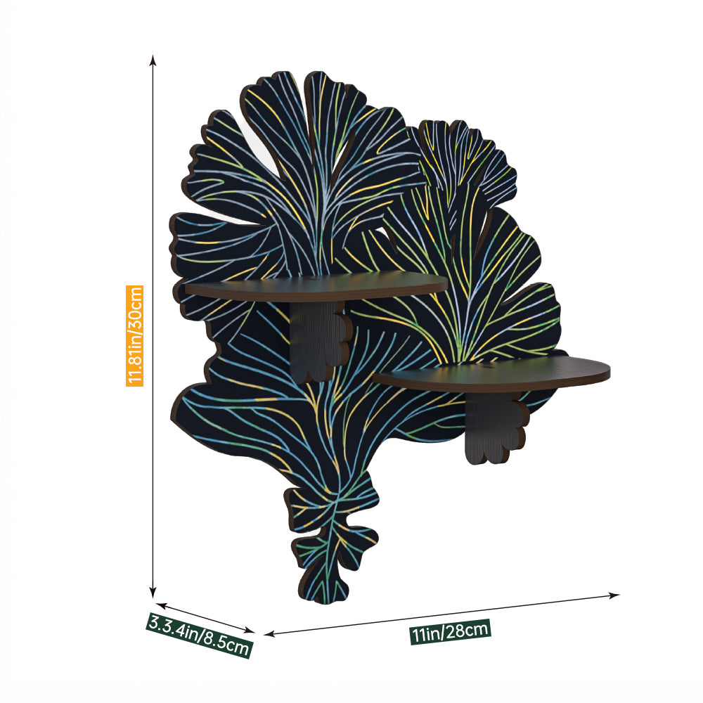 Magic Vine Crystal Display Shelf, Rock Gem Stone Holder, Essential Oils Nail Polish Organizer, Trinket Knick Knack Shelf Wall Mounted, Witch Witchy Wiccan Home Decor