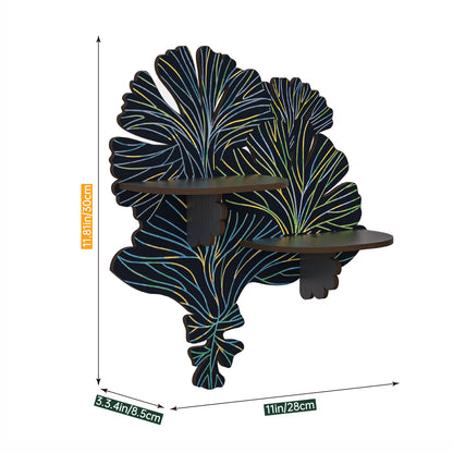 Magic Vine Crystal Display Shelf, Rock Gem Stone Holder, Essential Oils Nail Polish Organizer, Trinket Knick Knack Shelf Wall Mounted, Witch Witchy Wiccan Home Decor