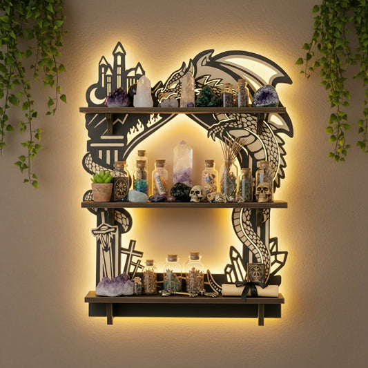 FNYDOX Trinket Shelf with Light (Dragon)