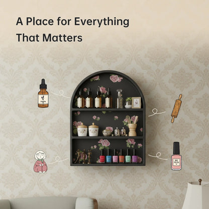 FNYDOX Arched Wall Shelf (Rose)