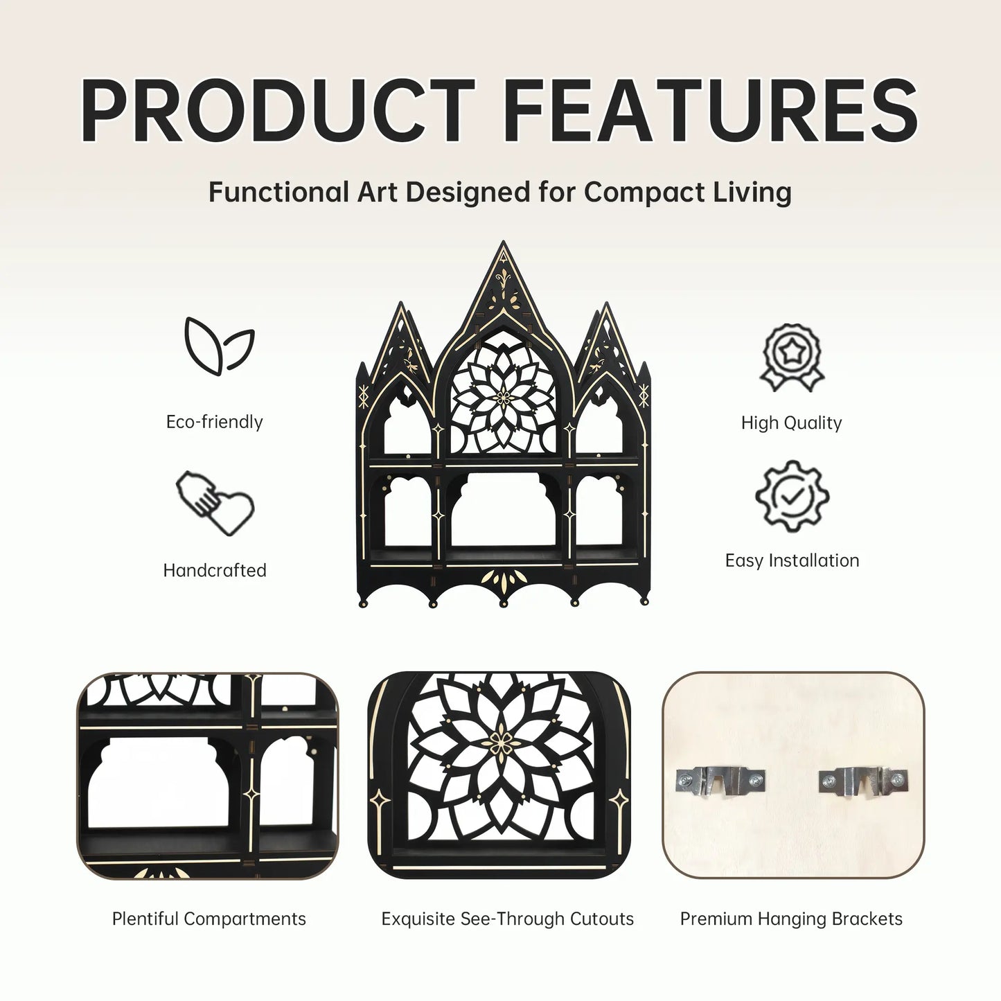 FNYDOX Gothic Trinket Shelf (Church)