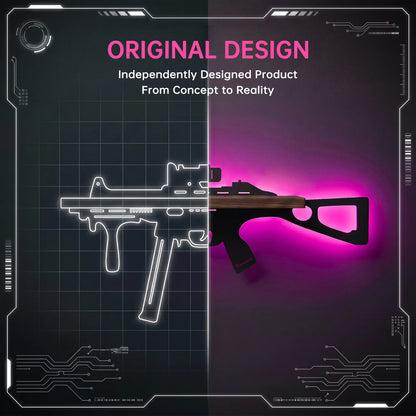 FNYDOX Cool Room Decor - UMP Gun Shelf