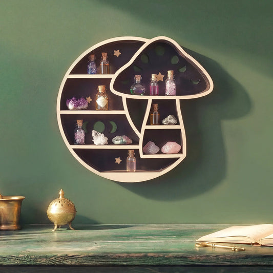 FNYDOX Mushroom on the Moon Shelf