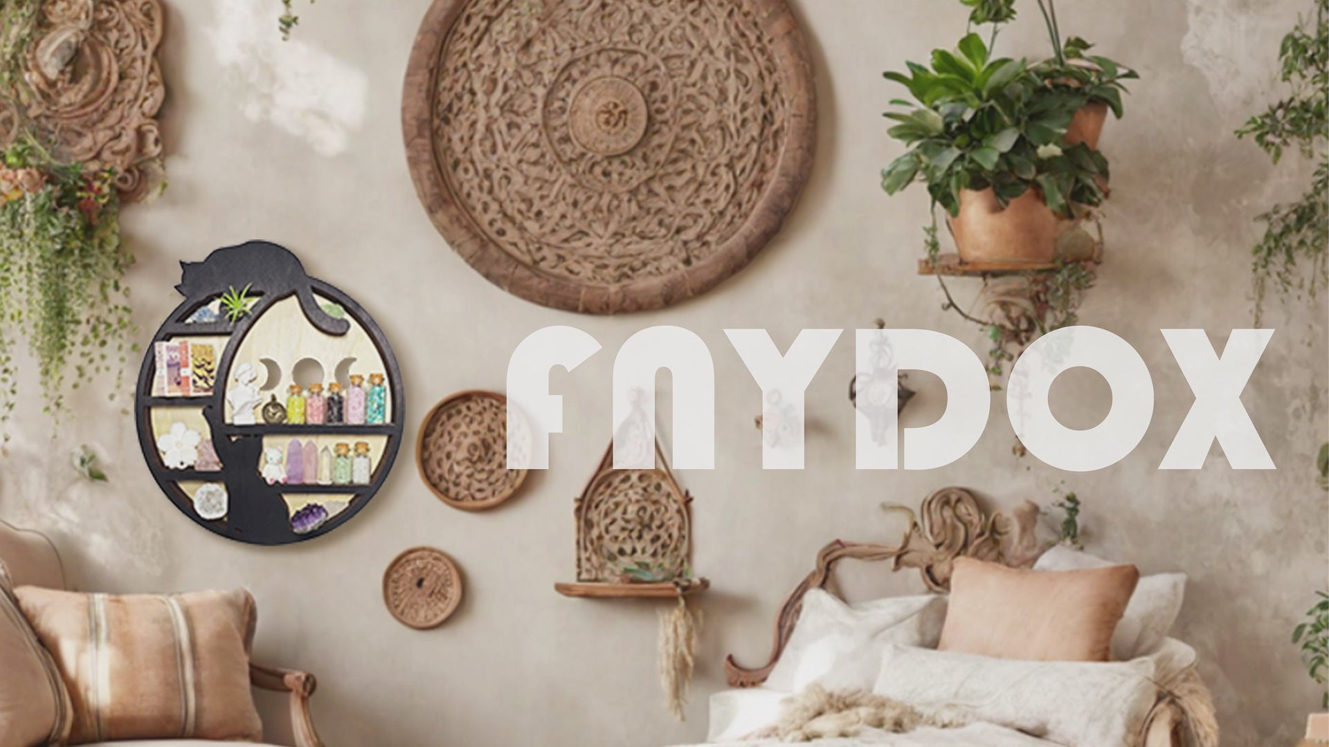 crystal display shelf