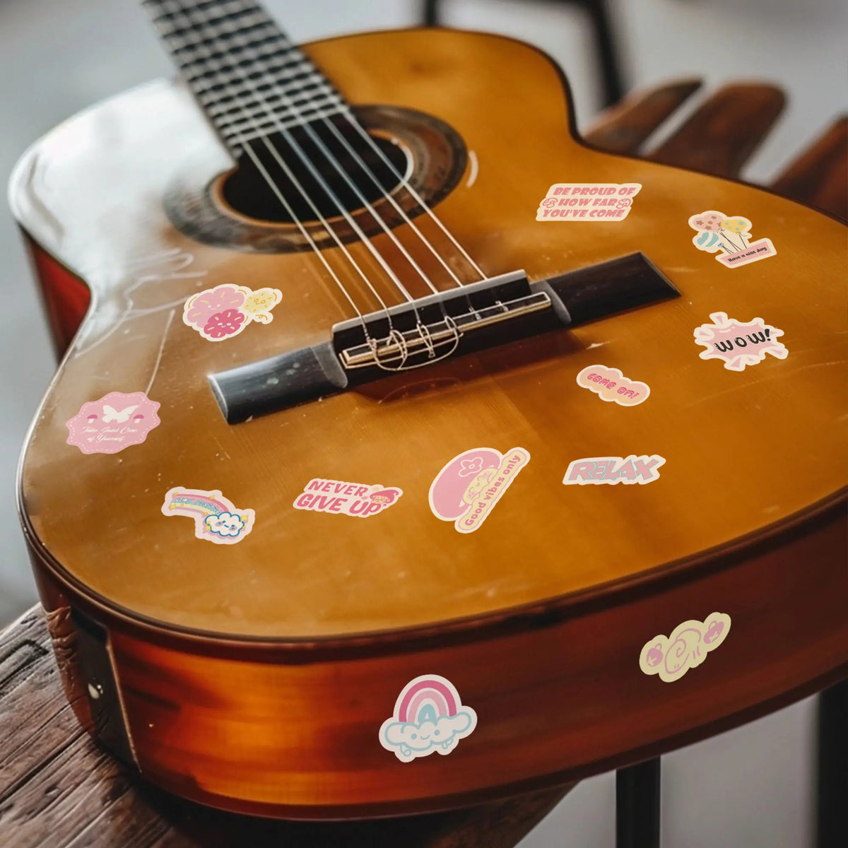 FNYDOX 50PCS Mushroom Stickers