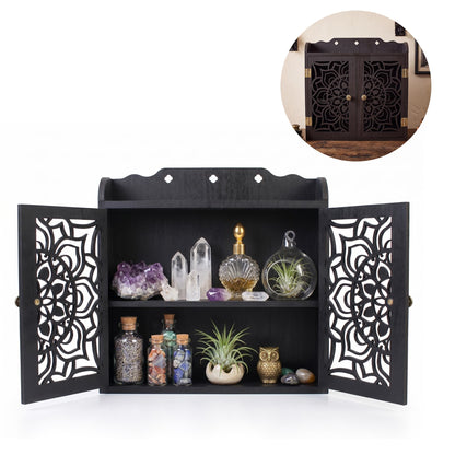 FNYDOX Black Desktop Cabinet