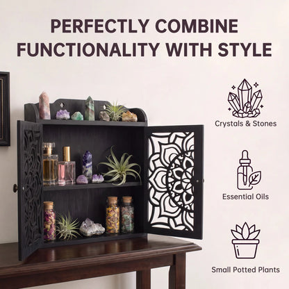 FNYDOX Black Desktop Cabinet