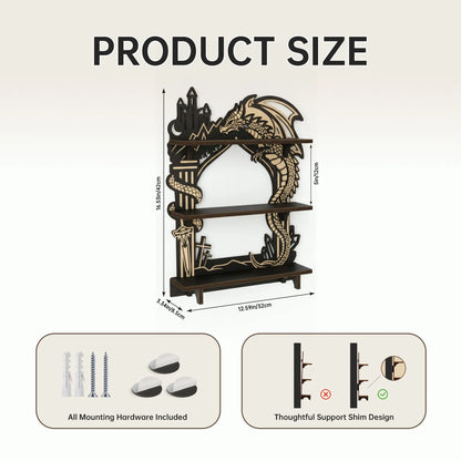 FNYDOX Trinket Shelf with Light (Dragon)