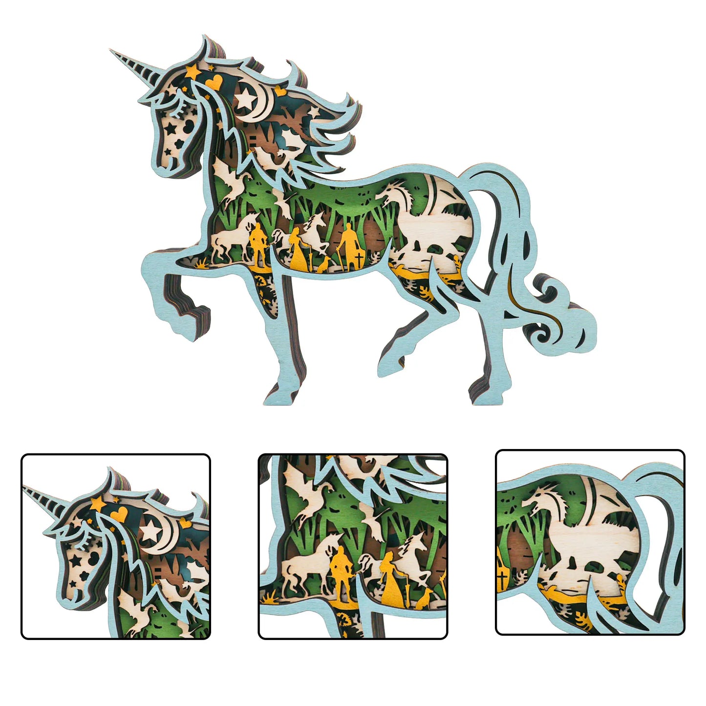 FNYDOX Unicorn Decoration