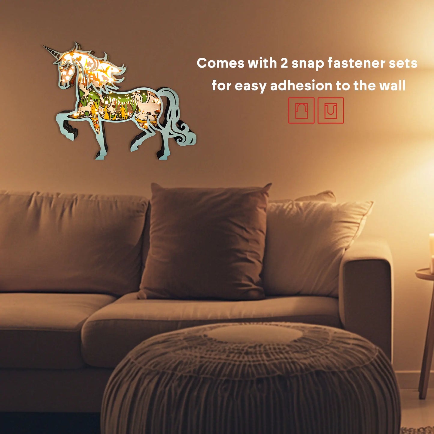 FNYDOX Unicorn Night Light