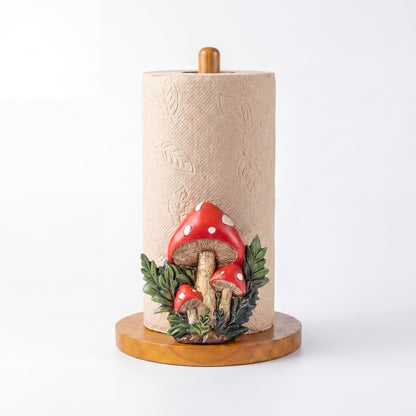 FNYDOX Mushroom Paper Towel Holder