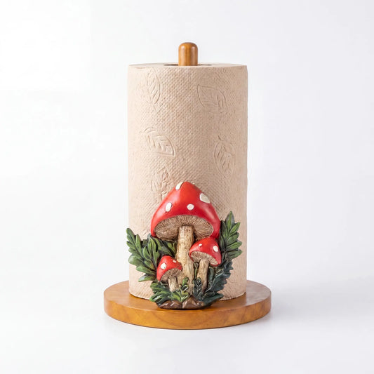FNYDOX Mushroom Paper Towel Holder