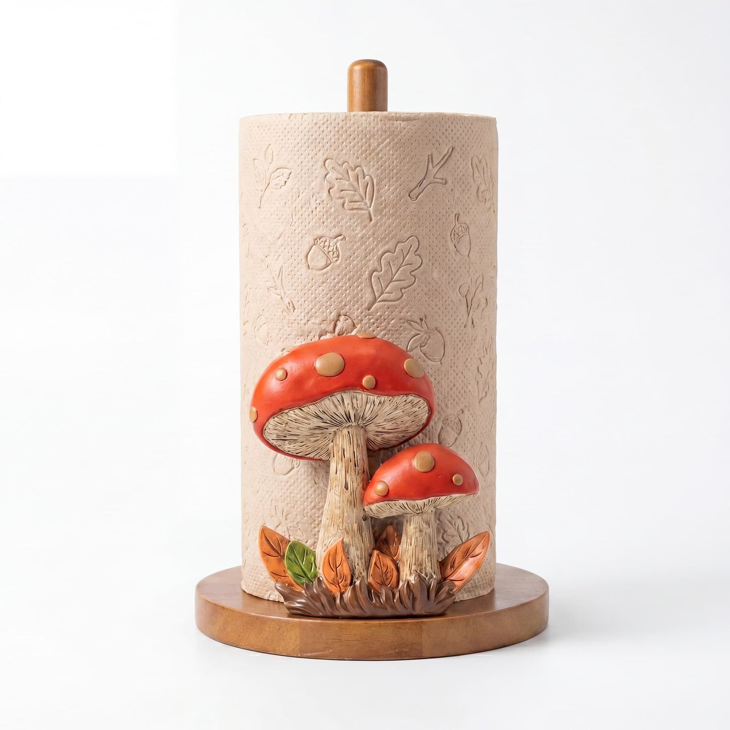 FNYDOX Mushroom Paper Towel Holder for Countertop